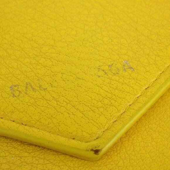 Authentic BALENCIAGA 371661・7155・Y・584046 Paper manny purse leather [Used] - Picture 9 of 15